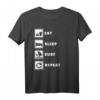 Eat Sleep Surfen Windsurfen Surfer Windsurfer Windsurfen Segel T-Shirt – Perfektes Geschenk für Wassersportfans & Surfurlauber