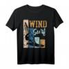 Windsurfer Geschenk Windsurf Vintage Retro Surfer T-Shirt – Perfektes Wassersport Geschenk für Männer und Frauen