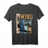 Windsurfer Geschenk Windsurf Vintage Retro Surfer T-Shirt – Perfektes Wassersport Geschenk für Männer und Frauen