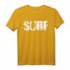 Distressed Look Surfen Geschenk für Surfer und Wellenreiter - Stylisches T-Shirt mit Grunge Effekt für Wassersportfans