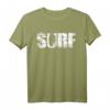 Distressed Look Surfen Geschenk für Surfer und Wellenreiter - Stylisches T-Shirt mit Grunge Effekt für Wassersportfans