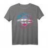 HapMonkey Surf T-Shirt mit Amity Island & New England Design - Official Licensed Since 1975