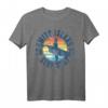 HapMonkey Amity Island Surf Shop 1975 Retro Logo T-Shirt - Lizenziertes Vintage Surf Design zum Geburtstag
