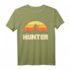 Jäger Silhouette bei Sonnenuntergang Hunter T-Shirt – Lustiges Geschenk für Jäger, Jägerinnen & Jagdhobbyisten