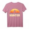 Jäger Silhouette bei Sonnenuntergang Hunter T-Shirt – Lustiges Geschenk für Jäger, Jägerinnen & Jagdhobbyisten