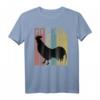 Gockel Hühner lustiges Hahn Huhn Landwirt T-Shirt im Vintage Retro Look – Perfekt für Hühnerzüchter, Landwirte & Geflügelfans als Geschenk oder auf der Schau