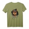 Yorkshire Terrier T-Shirt für Hundeliebhaber – Süßes Motiv für Hunde Papa, Mama, Oma & Opa, Perfektes Geschenk für Tierfreunde
