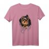 Yorkshire Terrier T-Shirt für Hundeliebhaber – Süßes Motiv für Hunde Papa, Mama, Oma & Opa, Perfektes Geschenk für Tierfreunde