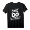 Geburtstag Spruch: Ich Bin Knackige 80 - Lustiges T-Shirt für den runden Geburtstag, Party & Geschenkidee für Männer & Frauen