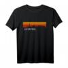 Liverpool-Trikot im Retro-Look mit Cityscape Skyline - Vintage British T-Shirt als Souvenir oder Fanartikel