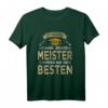 Studieren kann jeder bestandene Meisterprüfung T-Shirt – Lustiges Geschenk für Handwerker, Elektriker, Maurer, Kfz-Meister & mehr