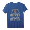 Studieren kann jeder bestandene Meisterprüfung T-Shirt – Lustiges Geschenk für Handwerker, Elektriker, Maurer, Kfz-Meister & mehr