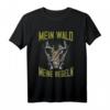 Mein Wald meine Regeln Jäger Jagd T-Shirt – Lustiges Jagd Outfit für Männer und Jäger mit Humor