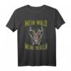 Mein Wald meine Regeln Jäger Jagd T-Shirt – Lustiges Jagd Outfit für Männer und Jäger mit Humor