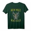 Mein Wald meine Regeln Jäger Jagd T-Shirt – Lustiges Jagd Outfit für Männer und Jäger mit Humor