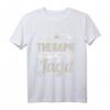 Ich brauche keine Therapie - Lustiges Jäger Spruch T-Shirt als Geschenkidee für Jäger und Sportschützen zu Weihnachten oder Geburtstag