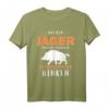 Wildschwein Jäger Jagd Keiler - Lustiges Jagd T-Shirt mit Spruch für Jäger, Jägerinnen, Papa & Opa