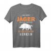 Wildschwein Jäger Jagd Keiler - Lustiges Jagd T-Shirt mit Spruch für Jäger, Jägerinnen, Papa & Opa
