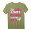 Niedliches Tochter Jagd mit meinem Papa T-Shirt - Perfekt für Jagdliebende Mädchen & Vätergeschenke