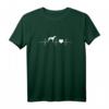 Damen Windhund Herzschlag Liebe Hund Dog T-Shirt - Für Hundeliebhaberinnen, Jagdfans und Tierfreunde