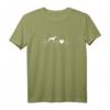 Damen Windhund Herzschlag Liebe Hund Dog T-Shirt - Für Hundeliebhaberinnen, Jagdfans und Tierfreunde
