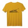 Jäger Jagd Evolution Hunting Jagdhund T-Shirt – Lustiges Geschenk für Entenjagdliebhaber, Männer, Frauen, Väter, Opas und Jäger