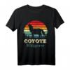 Retro Coyote Slayer Geschenk Yote Hunter T-Shirt – Perfekt für Jäger & Wildtierliebhaber, Vintage Design für Outdoor-Fans