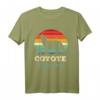 Retro Coyote Slayer Geschenk Yote Hunter T-Shirt – Perfekt für Jäger & Wildtierliebhaber, Vintage Design für Outdoor-Fans