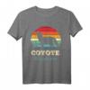 Retro Coyote Slayer Geschenk Yote Hunter T-Shirt – Perfekt für Jäger & Wildtierliebhaber, Vintage Design für Outdoor-Fans