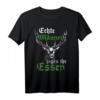 Herren Echte Männer Jagen Ihr Essen - Lustiges Hirsch Jagd T-Shirt für Jäger & Jagdliebhaber als Geschenk