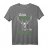 Herren Echte Männer Jagen Ihr Essen - Lustiges Hirsch Jagd T-Shirt für Jäger & Jagdliebhaber als Geschenk