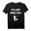 Lustiges Jäger T-Shirt: 'Ich liebe es, wenn meine Frau mich zum Jagen gehen lässt' – Perfektes Geschenk für Jäger & Männer zum Geburtstag oder Weihnachten