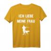 Lustiges Jäger T-Shirt: 'Ich liebe es, wenn meine Frau mich zum Jagen gehen lässt' – Perfektes Geschenk für Jäger & Männer zum Geburtstag oder Weihnachten