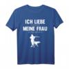 Lustiges Jäger T-Shirt: 'Ich liebe es, wenn meine Frau mich zum Jagen gehen lässt' – Perfektes Geschenk für Jäger & Männer zum Geburtstag oder Weihnachten