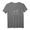 Deer Jumping Fast Food Lustiges Jagd T-Shirt – Vintage Design für Jäger, Tierliebhaber und lustige Nacht in der Bar oder beim Konzert