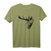 Rothirsch - Hirsch Jäger Jagd T-Shirt für Jäger, Förster und Hobbyjäger mit Tiermotiv