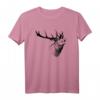 Rothirsch - Hirsch Jäger Jagd T-Shirt für Jäger, Förster und Hobbyjäger mit Tiermotiv