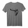 Rothirsch - Hirsch Jäger Jagd T-Shirt für Jäger, Förster und Hobbyjäger mit Tiermotiv