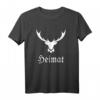 Hirschgeweih Heimat Souvenir T-Shirt für Jäger & Outdoor-Fans – Perfektes Geschenk für Hirsch- und Schwarzwald-Liebhaber