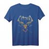 Bow Hunter Bogen & Pfeil Hirschkopf Compound Bogen T-Shirt für Hirschjäger und Bogenjäger - Perfekt für die Hirschjagd