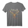 Bow Hunter Bogen & Pfeil Hirschkopf Compound Bogen T-Shirt für Hirschjäger und Bogenjäger - Perfekt für die Hirschjagd