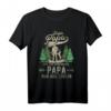 Lustiges Jäger Papa T-Shirt mit Hirschmotiv - Perfektes Geschenk für Jäger, Väter & Opas zu Weihnachten, Geburtstag & Vatertag