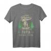 Lustiges Jäger Papa T-Shirt mit Hirschmotiv - Perfektes Geschenk für Jäger, Väter & Opas zu Weihnachten, Geburtstag & Vatertag