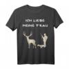Lustiges Jäger T-Shirt Geschenk mit Hirsch Motiv – Perfekt für Geburtstag, Weihnachten & Jagd-Freunde