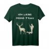 Lustiges Jäger T-Shirt Geschenk mit Hirsch Motiv – Perfekt für Geburtstag, Weihnachten & Jagd-Freunde