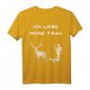 Lustiges Jäger T-Shirt Geschenk mit Hirsch Motiv – Perfekt für Geburtstag, Weihnachten & Jagd-Freunde