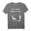 Lustiges Jäger T-Shirt Geschenk mit Hirsch Motiv – Perfekt für Geburtstag, Weihnachten & Jagd-Freunde