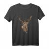 Hirsch Shirt Damen & Herren - Jäger Geschenk Rothirsch Jagd Outfit T-Shirt für Jäger, Förster & Hirschliebhaber