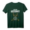 Jäger Schonzeit T-Shirt - Geschenkidee für Hobby- und Berufsjäger mit Spruch 'Das Leben beginnt Wenn die Schonzeit Endet' für Weihnachten, Geburtstag & mehr