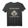 Zum Jagen geboren zum Arbeiten gezwungen T-Shirt – Das perfekte Geschenk für Jäger im Jagdverein und Wildjäger im Wald